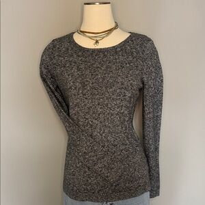 NWOT Old Navy Marl Charcoal Knit Sweater Size Medium